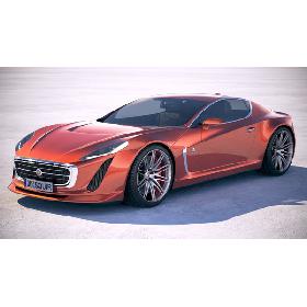 Generic Coupe 2018 3D model